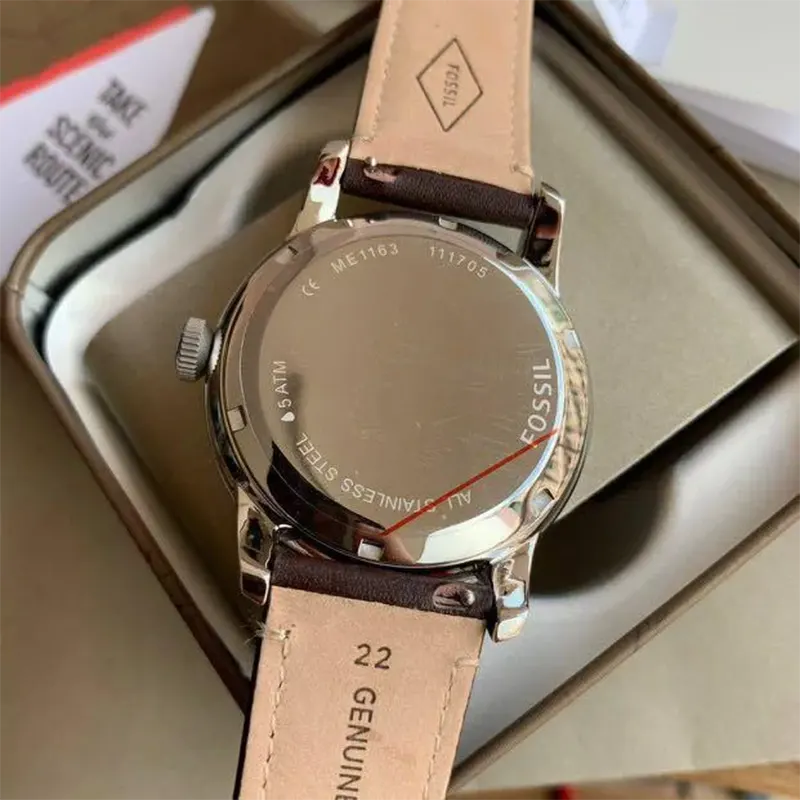 Fossil Townsman Multi-Function White Dial Men's Watch- ME1163